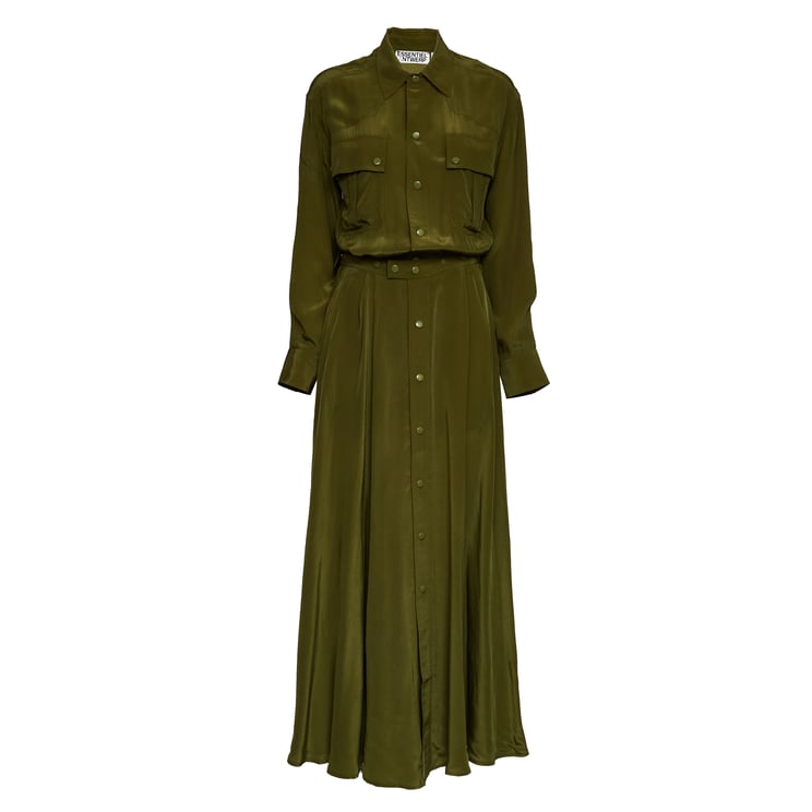 Essentiel Antwerp Jebba Layered Oversize Maxi Dress