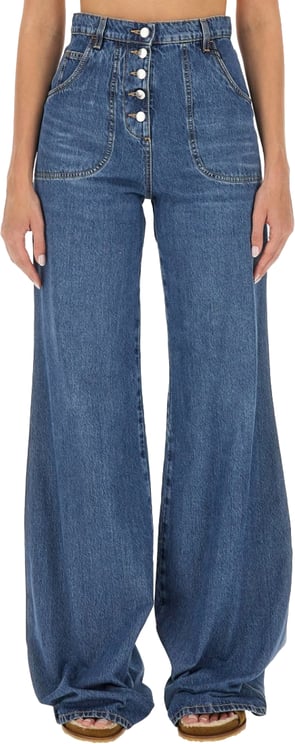 Etro High-Waisted Skinny Fit Jeans