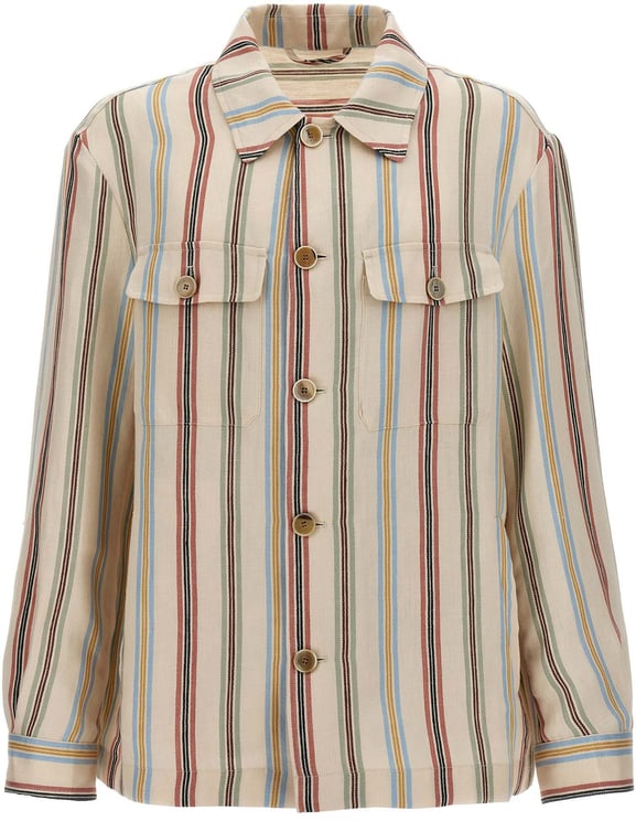 Etro Etro Multicolor Linen Blouse