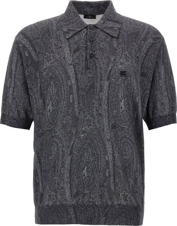 Etro Etro Multicolor Silk Polo Shirt