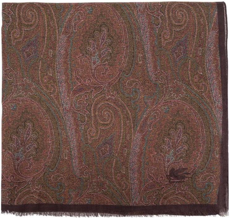 Etro Scarfs Brown