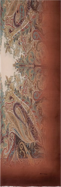 Etro Sciarpa Orfeo con Motivo Ornamentale