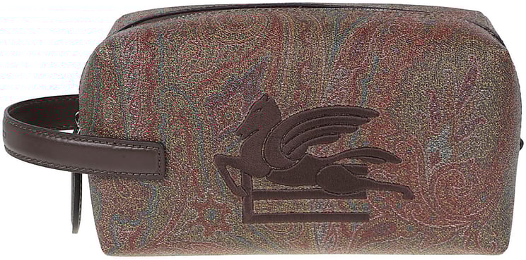 Etro Small Arnica Pochette Brown
