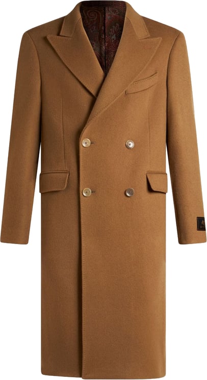 Etro Coats Marrone