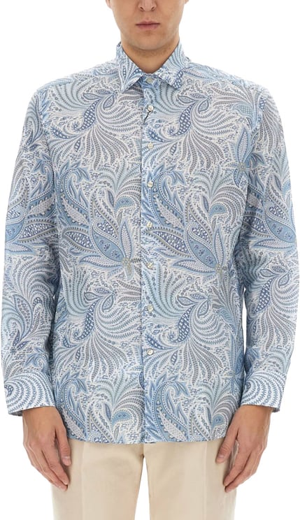 Etro Paisley Pattern Cotton Shirt