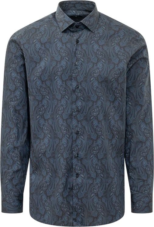 Etro Camicia Roma con Motivo Paisley