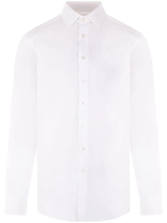 Etro Roma Logo Black Pegasus Cotton Shirt