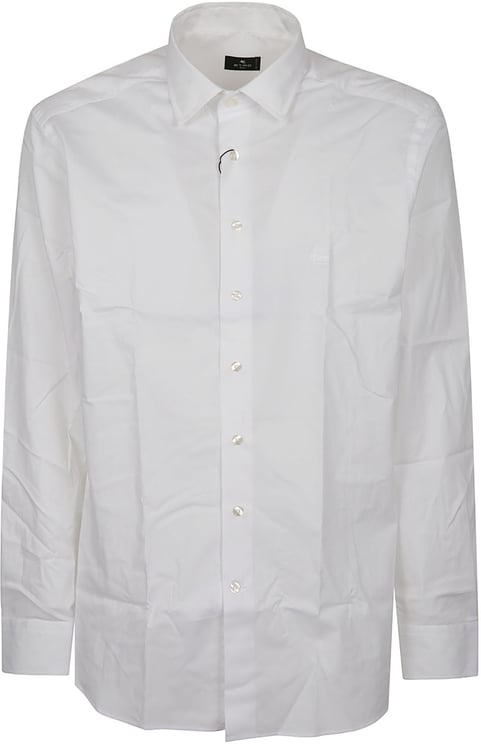 Etro Long Sleeve Roma Shirt White