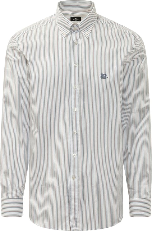 Etro Camicia Roma a Righe Verticali
