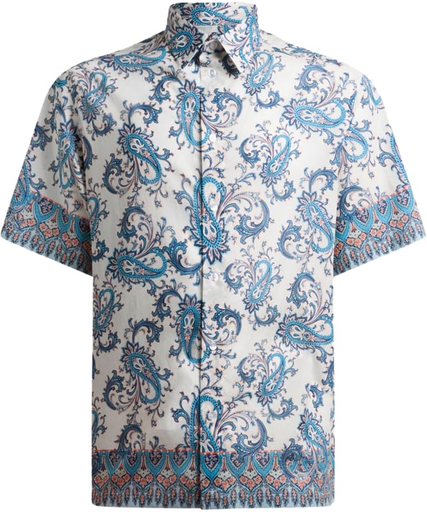 Etro Etro Shirts Clear Blue