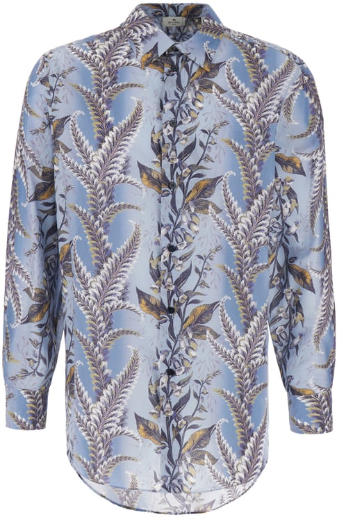 Etro Etro Printed cotton shirt