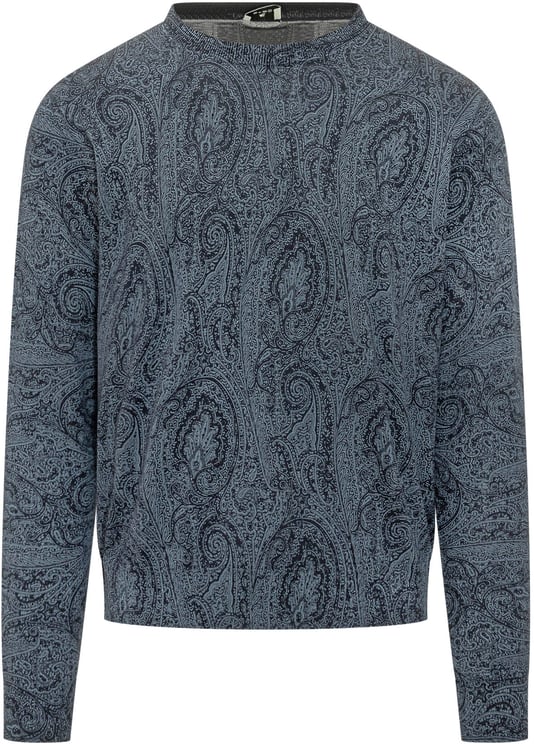 Etro Maglia Girocollo con Motivo Paisley