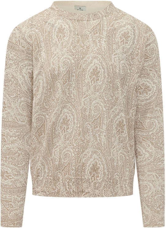 Etro Maglia Girocollo con Motivo Paisley