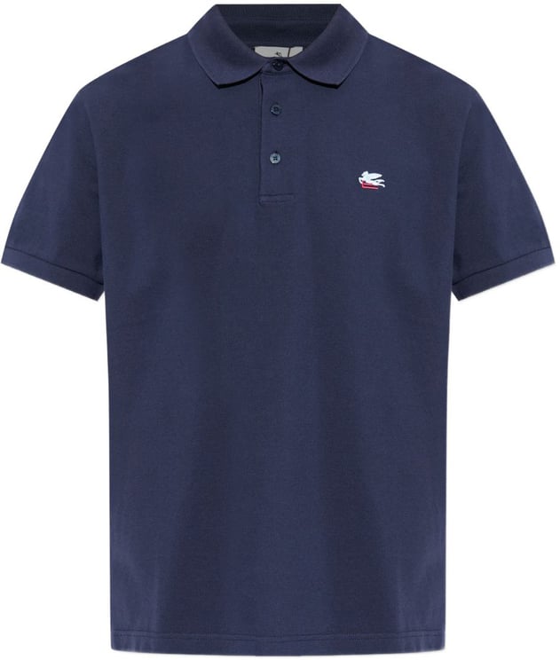 Etro T-Shirts And Polos Navy