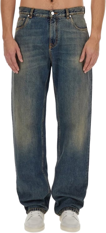 Etro Faded Wash Denim Jeans