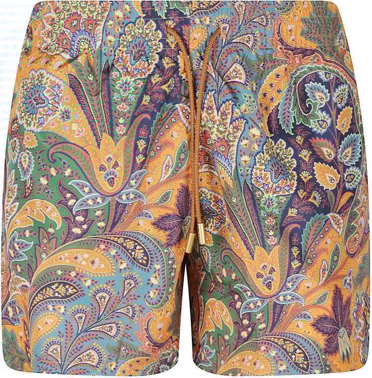 Etro Roma Swim Trunk Blue
