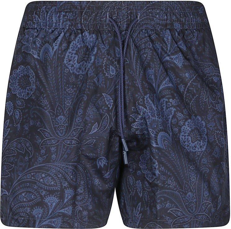 Etro Roma Swim Trunk Blue
