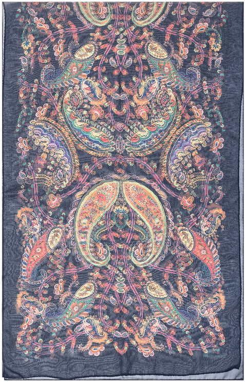 Etro Foulard con Motivo Paisley