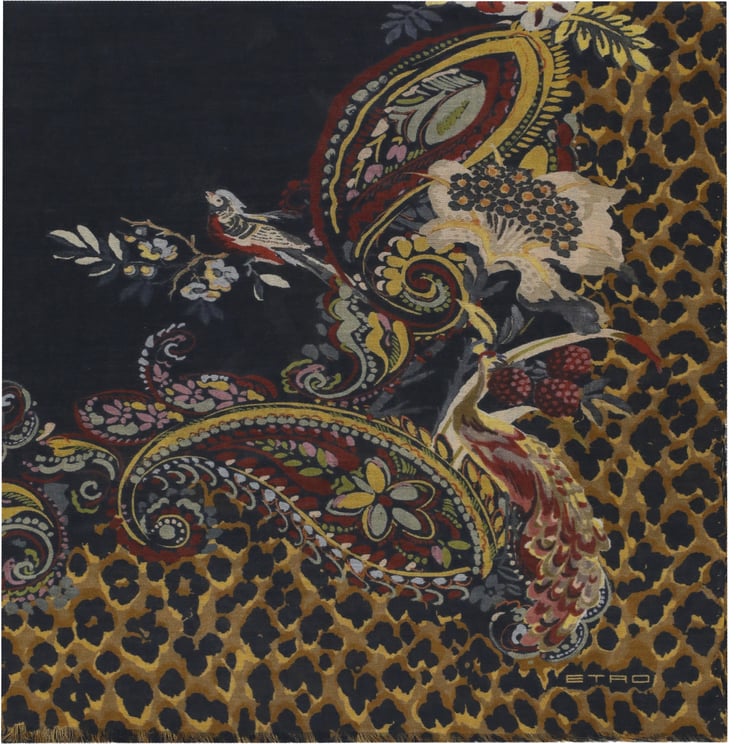Etro Scarfs Black