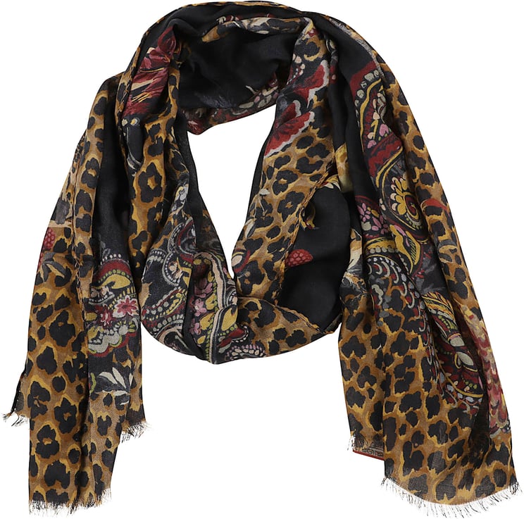 Etro Boheme Scarf Black