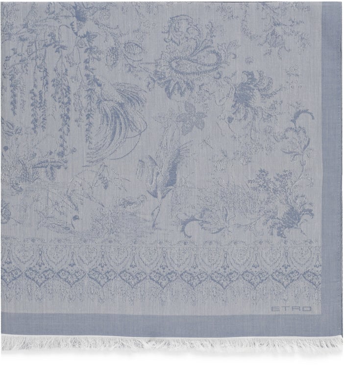 Etro Scarfs Blu