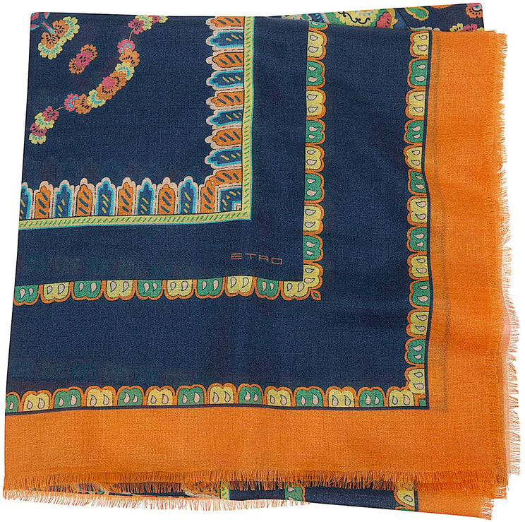 Etro ETRO WOMEN`S AIDA SHAWL 140X140 ST