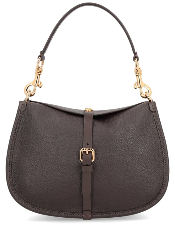 Etro Medium Pony Pebbled Leather Tote Bag