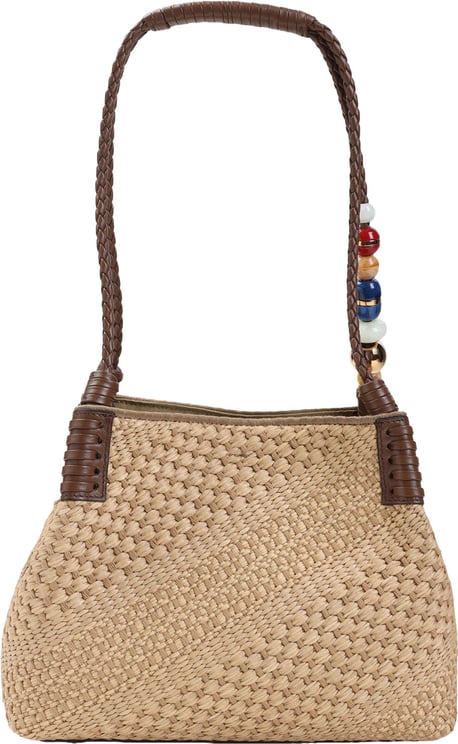 Etro Etro Libra S Rafia Shoulder Bag