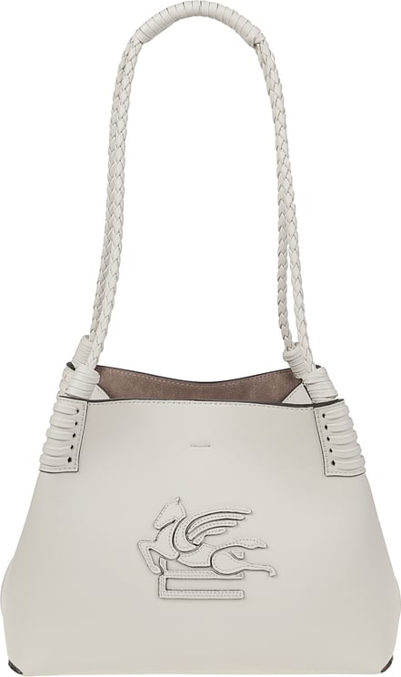 Etro Small Libra Shopping Bag White