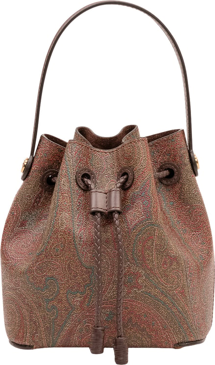 Etro Borsa a Secchiello con Stampa Paisley