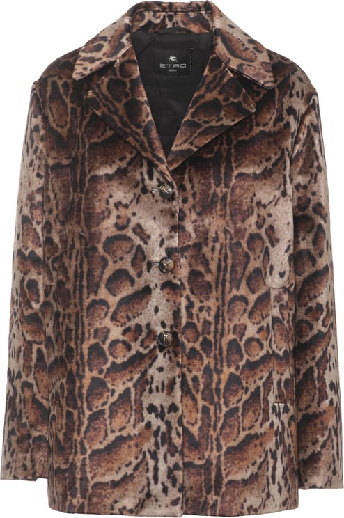 Etro Coats Brown