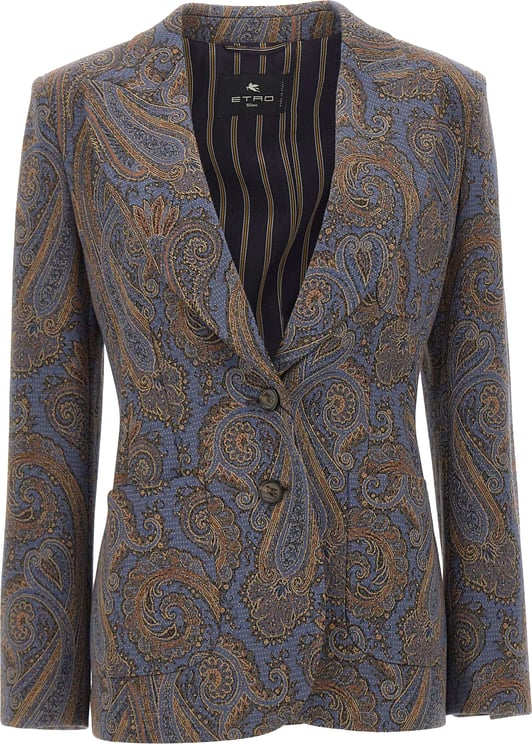 Etro Jackets Blue