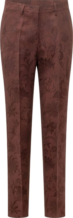 Etro Pantaloni con Motivo Floreale
