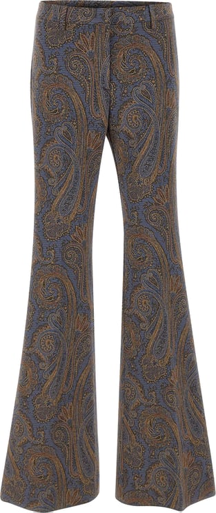 Etro Trousers Multicolor
