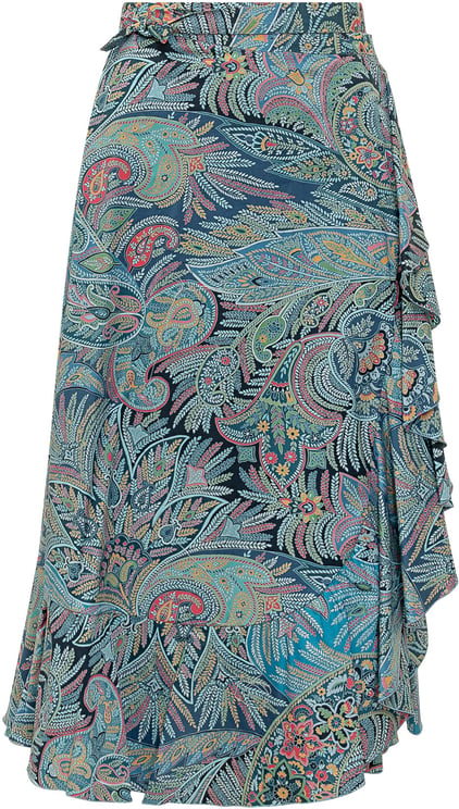 Etro Gonna Maxi Portafoglio con Balza