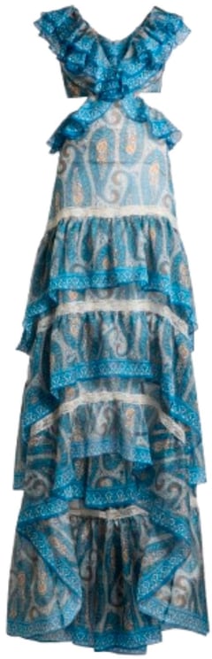 Etro Dresses Blu Bianco