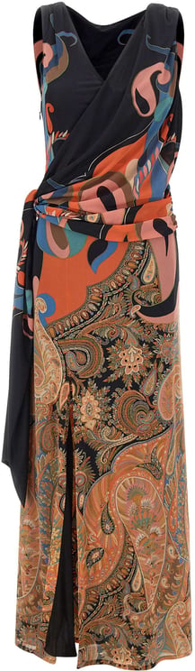 Etro Dresses Multicolor