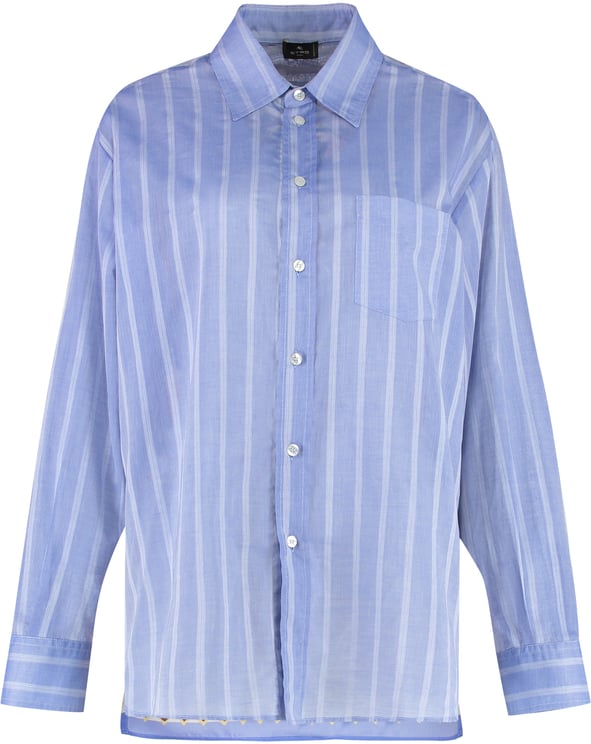 Etro Striped cotton shirt