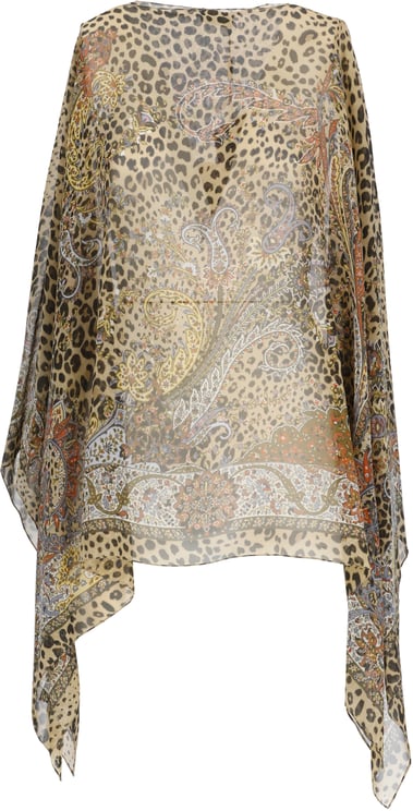 Etro Top Brown
