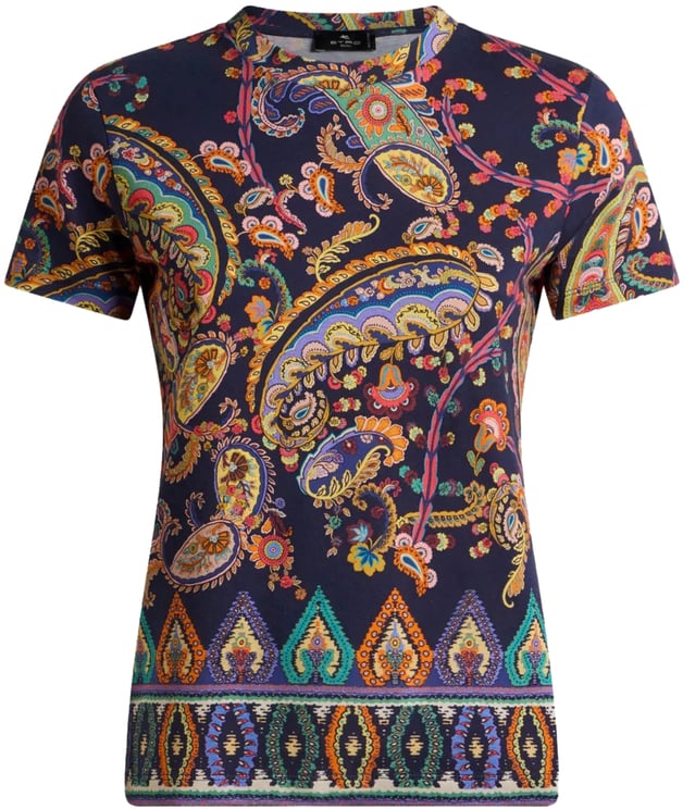 Etro slim fit t-shirt divers