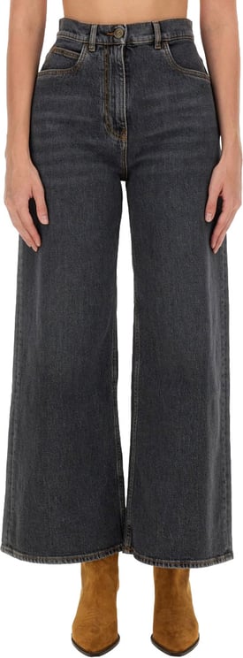 Etro Baggy Jacquard Jeans