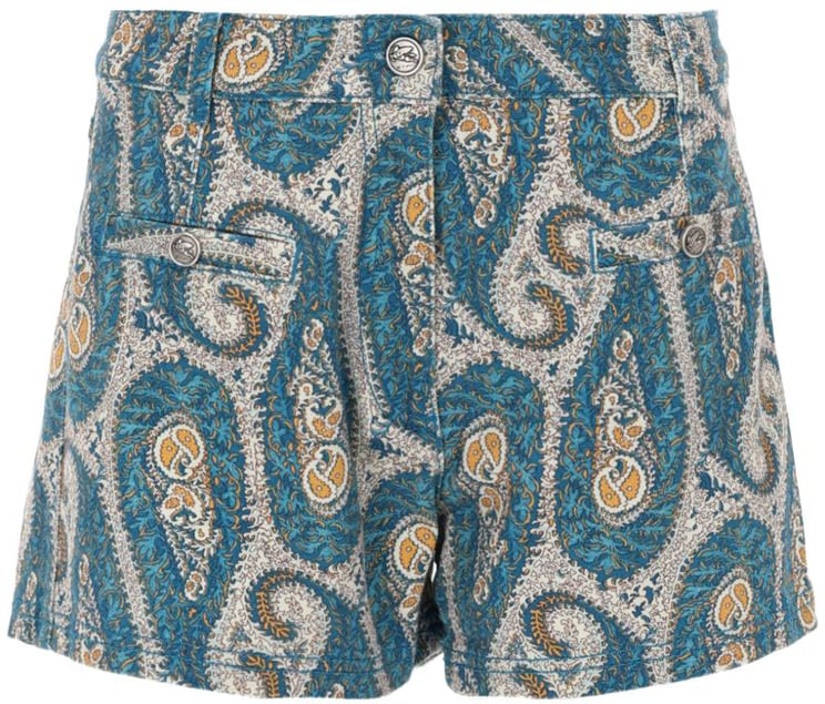Etro Shorts Blue