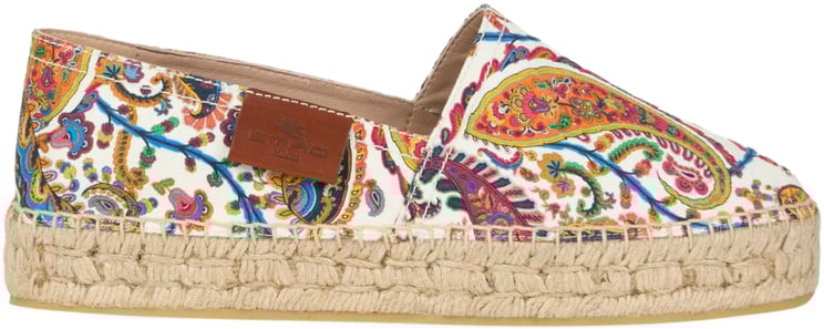 Etro Flat Shoes White