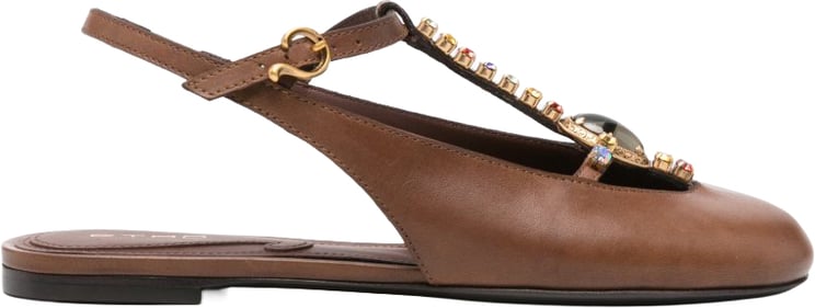 Etro Flat Shoes Luggage