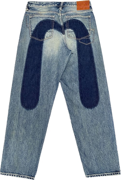 Evisu Jeans Daicock Shadow Denim Light Tone Indigo