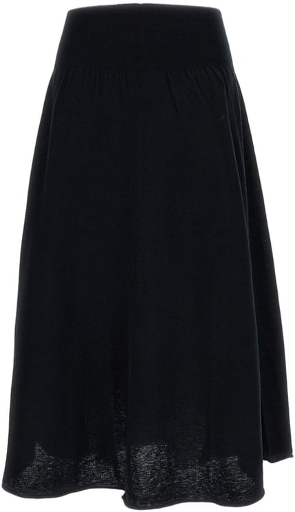 Extreme Cashmere Black Seduce N.470 Midi Skirt