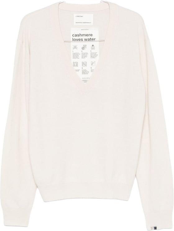 Extreme Cashmere Sweaters White