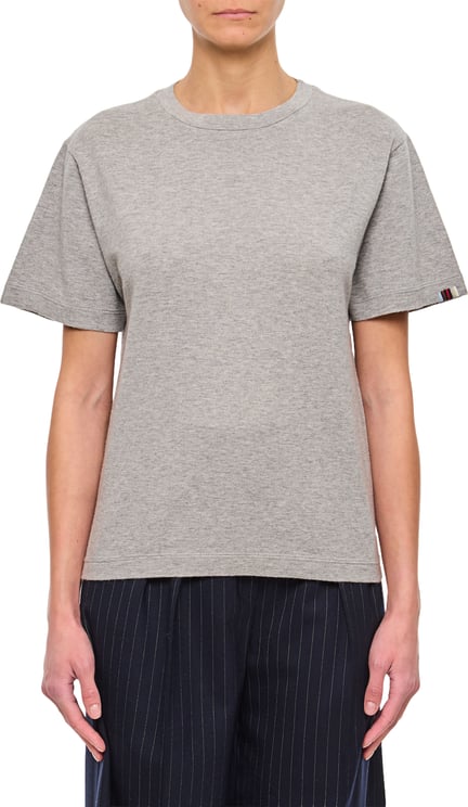 Extreme Cashmere Relaxed-Fit Short-Sleeved T-Shirt in Cotton-Cashmere Blend