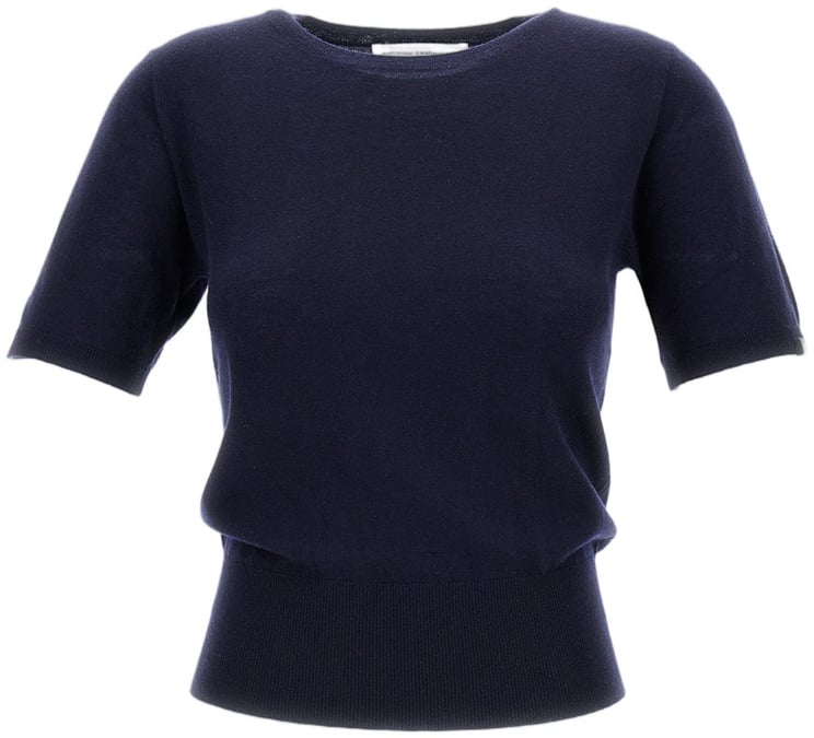 Extreme Cashmere Blue N.416 Noor Short Sleeve T-Shirt
