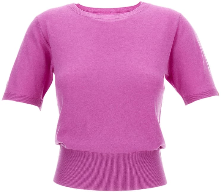 Extreme Cashmere Oleander Pink N.416 Noor Short Sleeve T-Shirt